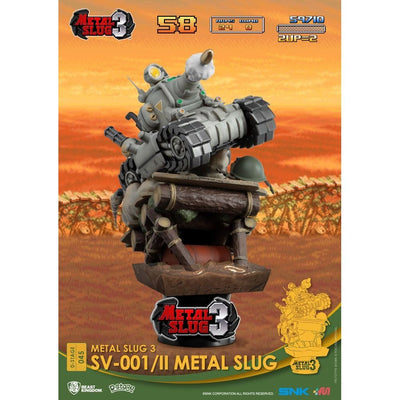Metal Slug D-Stage PVC Diorama SV-001/II Metal Slug 16cm - Scale Statue - Beast Kingdom Toys - Hobby Figures UK