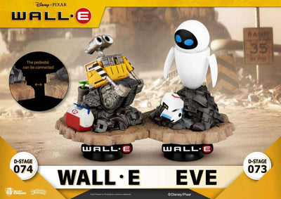 Wall-E D-Stage PVC Diorama Wall-E 14cm - Scale Statue - Beast Kingdom Toys - Hobby Figures UK