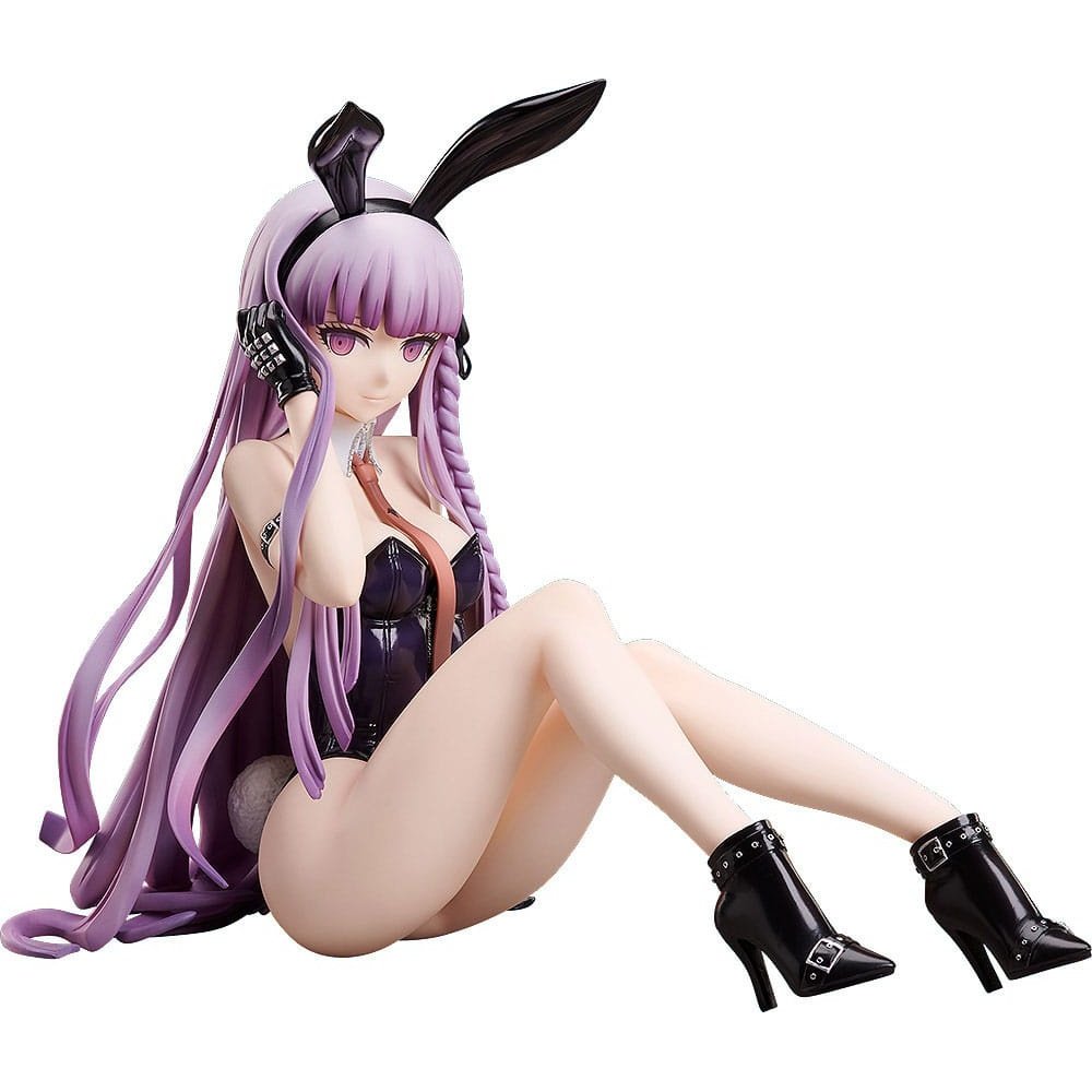 Danganronpa Trigger Happy Havoc PVC Statue 1/4 Kyoko Kirigiri: Bare Leg Bunny Ver. 23cm - Scale Statue - FREEing - Hobby Figures UK