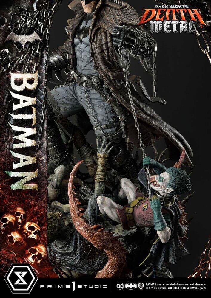 Dark Knights: Metal Statue 1/3 Death Metal Batman 105cm - Scale Statue - Prime 1 Studio - Hobby Figures UK