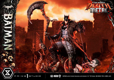 Dark Knights: Metal Statue 1/3 Death Metal Batman 105cm - Scale Statue - Prime 1 Studio - Hobby Figures UK