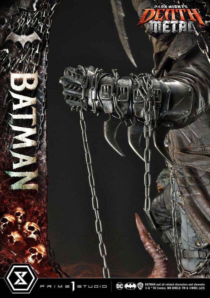 Dark Knights: Metal Statue 1/3 Death Metal Batman 105cm - Scale Statue - Prime 1 Studio - Hobby Figures UK