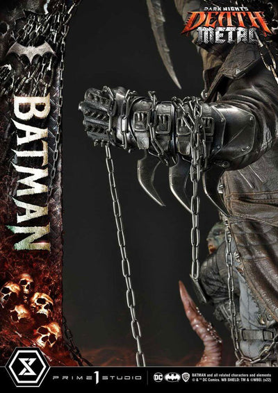 Dark Knights: Metal Statue 1/3 Death Metal Batman 105cm - Scale Statue - Prime 1 Studio - Hobby Figures UK