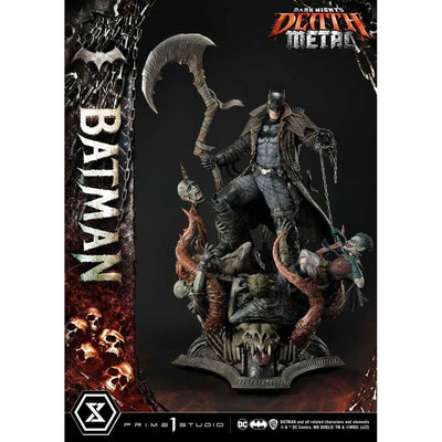 Dark Knights: Metal Statue 1/3 Death Metal Batman 105cm - Scale Statue - Prime 1 Studio - Hobby Figures UK