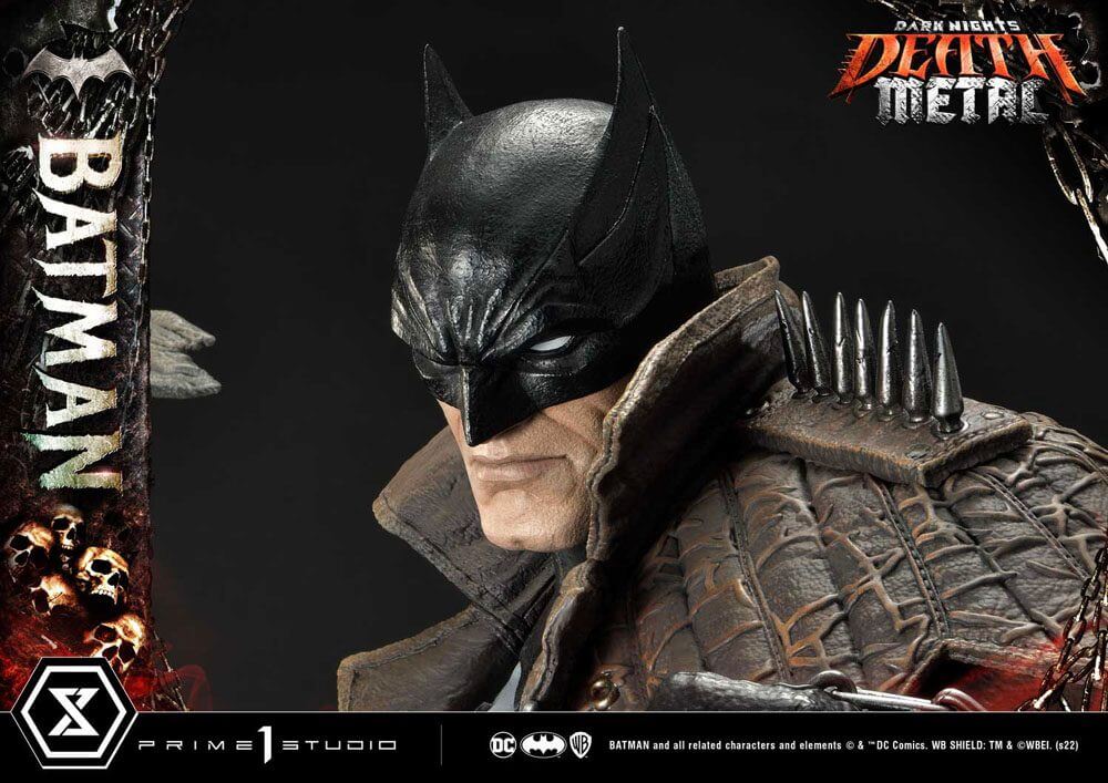 Dark Knights: Metal Statue 1/3 Death Metal Batman 105cm - Scale Statue - Prime 1 Studio - Hobby Figures UK