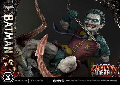 Dark Knights: Metal Statue 1/3 Death Metal Batman 105cm - Scale Statue - Prime 1 Studio - Hobby Figures UK