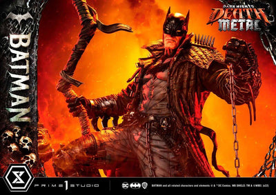 Dark Knights: Metal Statue 1/3 Death Metal Batman 105cm - Scale Statue - Prime 1 Studio - Hobby Figures UK