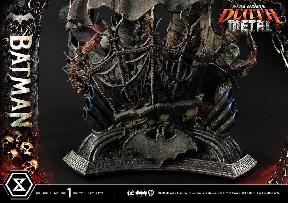 Dark Knights: Metal Statue 1/3 Death Metal Batman 105cm - Scale Statue - Prime 1 Studio - Hobby Figures UK