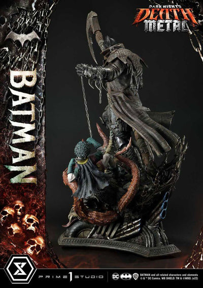 Dark Knights: Metal Statue 1/3 Death Metal Batman 105cm - Scale Statue - Prime 1 Studio - Hobby Figures UK