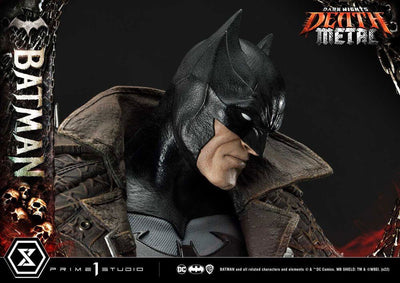 Dark Knights: Metal Statue 1/3 Death Metal Batman 105cm - Scale Statue - Prime 1 Studio - Hobby Figures UK