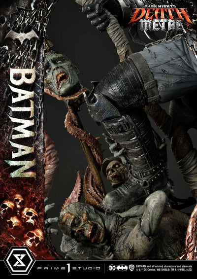 Dark Knights: Metal Statue 1/3 Death Metal Batman 105cm - Scale Statue - Prime 1 Studio - Hobby Figures UK