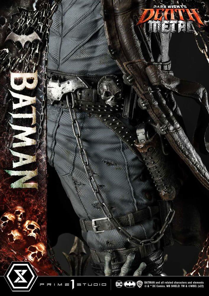 Dark Knights: Metal Statue 1/3 Death Metal Batman 105cm - Scale Statue - Prime 1 Studio - Hobby Figures UK