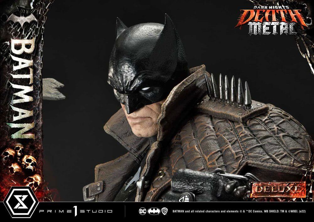 Dark Knights: Metal Statue 1/3 Death Metal Batman Deluxe Bonus Ver. 105cm - Scale Statue - Prime 1 Studio - Hobby Figures UK