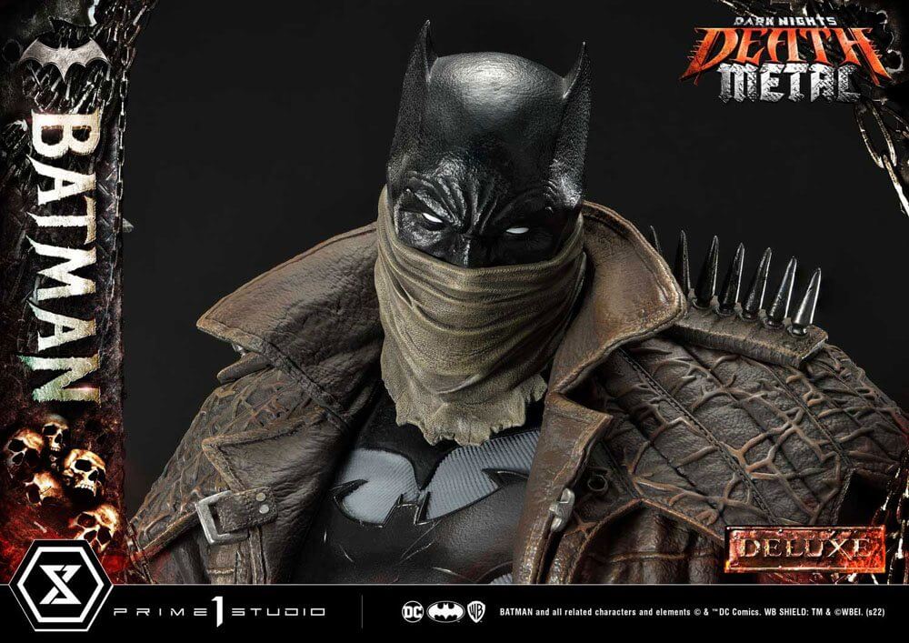 Dark Knights: Metal Statue 1/3 Death Metal Batman Deluxe Bonus Ver. 105cm - Scale Statue - Prime 1 Studio - Hobby Figures UK