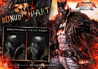 Dark Knights: Metal Statue 1/3 Death Metal Batman Deluxe Bonus Ver. 105cm - Scale Statue - Prime 1 Studio - Hobby Figures UK