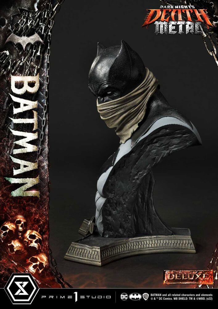Dark Knights: Metal Statue 1/3 Death Metal Batman Deluxe Bonus Ver. 105cm - Scale Statue - Prime 1 Studio - Hobby Figures UK