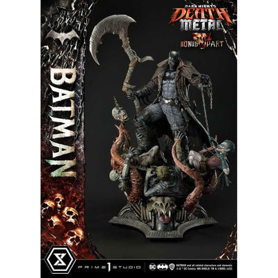 Dark Knights: Metal Statue 1/3 Death Metal Batman Deluxe Bonus Ver. 105cm - Scale Statue - Prime 1 Studio - Hobby Figures UK