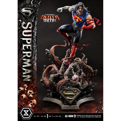 Dark Nights: Death Metal Statue 1/3 Death Metal Superman 94cm - Scale Statue - Prime 1 Studio - Hobby Figures UK