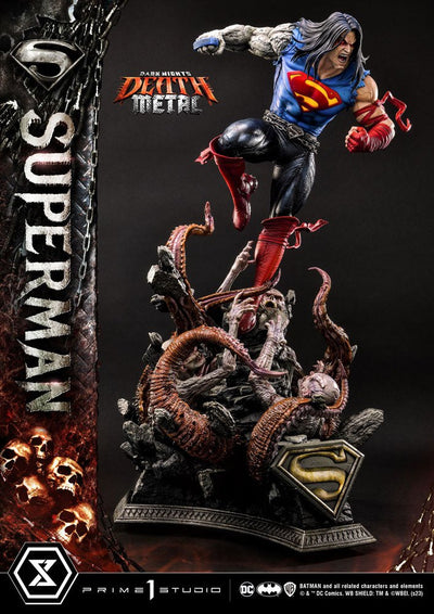 Dark Nights: Death Metal Statue 1/3 Death Metal Superman 94cm - Scale Statue - Prime 1 Studio - Hobby Figures UK