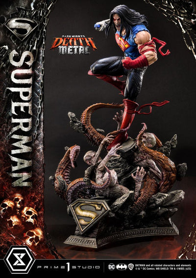 Dark Nights: Death Metal Statue 1/3 Death Metal Superman 94cm - Scale Statue - Prime 1 Studio - Hobby Figures UK
