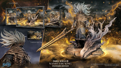 Dark Souls III Resin Statue Nameless King 70cm - Scale Statue - First 4 Figures - Hobby Figures UK