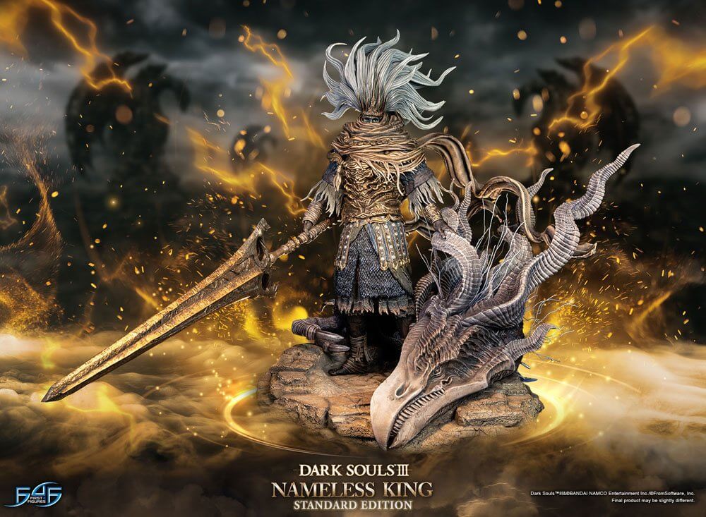 Dark Souls III Resin Statue Nameless King 70cm - Scale Statue - First 4 Figures - Hobby Figures UK