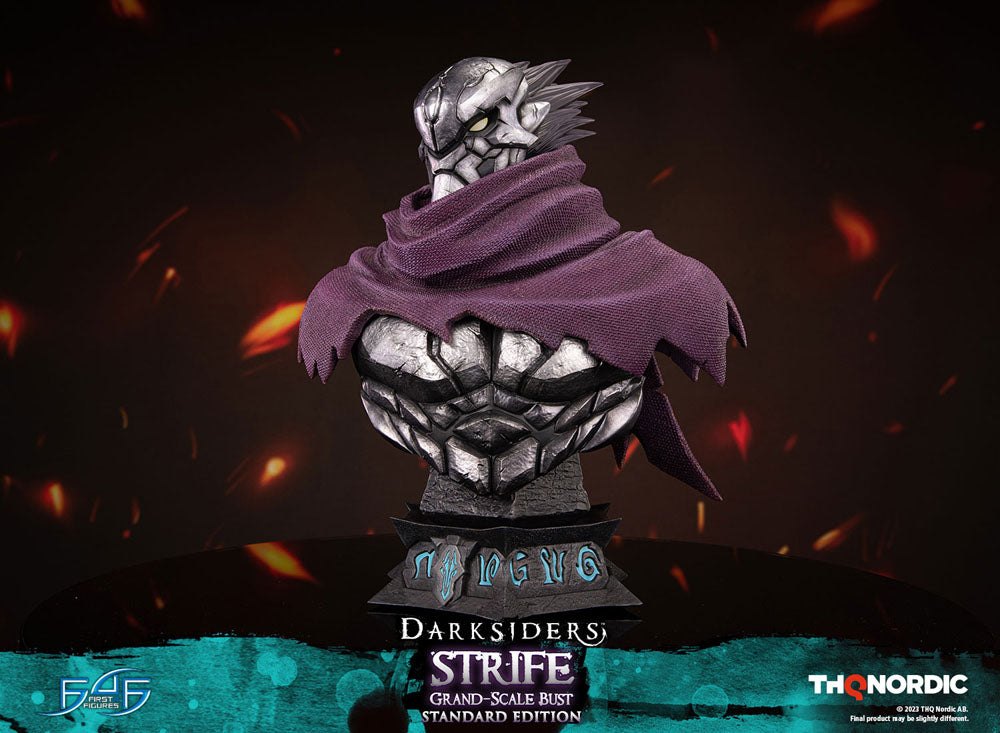 Darksiders Grand Scale Bust Strife 37cm - Scale Statue - First 4 Figures - Hobby Figures UK