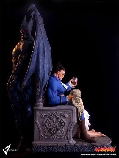 Darkstalkers Diorama Demitri Maximoff - The Ruler of Zeltzereich 71cm - Scale Statue - Kinetiquettes - Hobby Figures UK