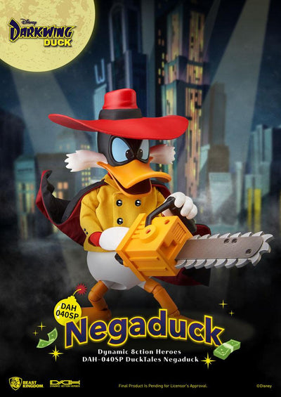 Darkwing Duck Dynamic 8ction Heroes Action Figure 1/9 NegaDuck 16cm - Scale Statue - Beast Kingdom Toys - Hobby Figures UK