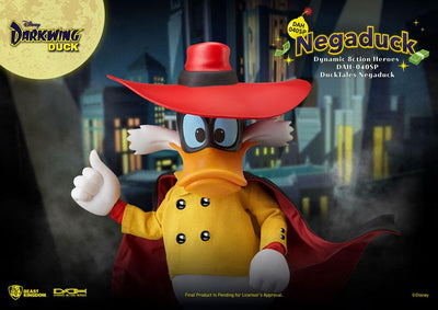 Darkwing Duck Dynamic 8ction Heroes Action Figure 1/9 NegaDuck 16cm - Scale Statue - Beast Kingdom Toys - Hobby Figures UK