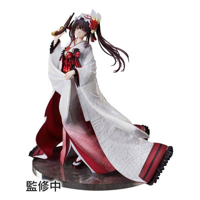 Date A Live IV PVC Statue 1/7 Kurumi Tokisaki Shiromuku 22cm - Scale Statue - Furyu - Hobby Figures UK
