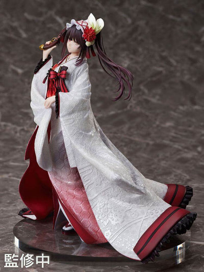 Date A Live IV PVC Statue 1/7 Kurumi Tokisaki Shiromuku 22cm - Scale Statue - Furyu - Hobby Figures UK