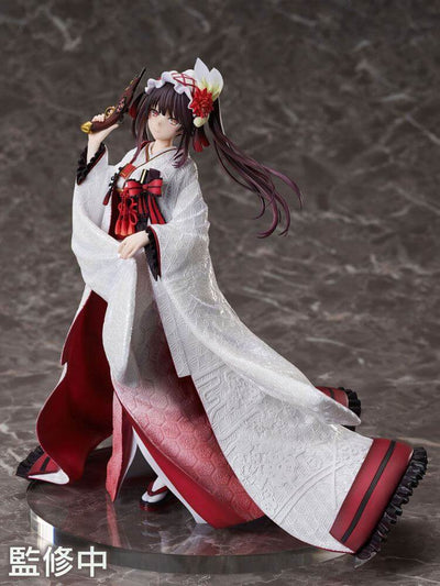 Date A Live IV PVC Statue 1/7 Kurumi Tokisaki Shiromuku 22cm - Scale Statue - Furyu - Hobby Figures UK
