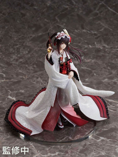 Date A Live IV PVC Statue 1/7 Kurumi Tokisaki Shiromuku 22cm - Scale Statue - Furyu - Hobby Figures UK