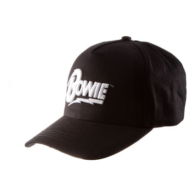 David Bowie Curved Bill Cap High Build Logo - Apparel & Accessories - Heroes Inc - Hobby Figures UK