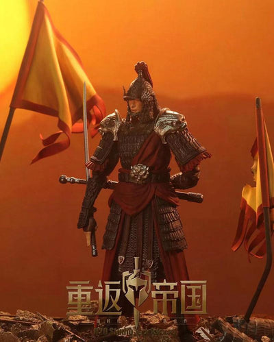 Dawn of Kingdoms Action Figure 1/12 Chinese Swordsman (Silver) 19cm - Action Figures - Dodowo X D20studio - Hobby Figures UK