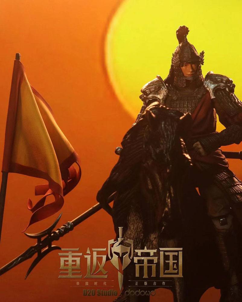 Dawn of Kingdoms Action Figure 1/12 Chinese Swordsman (Silver) 19cm - Action Figures - Dodowo X D20studio - Hobby Figures UK