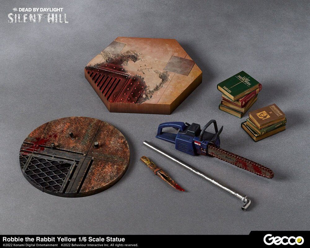 Dead By Daylight - Silent Hill Chapter Statue 1/6 Robbie the Rabbit Yellow Version 34cm - Scale Statue - Gecco - Hobby Figures UK
