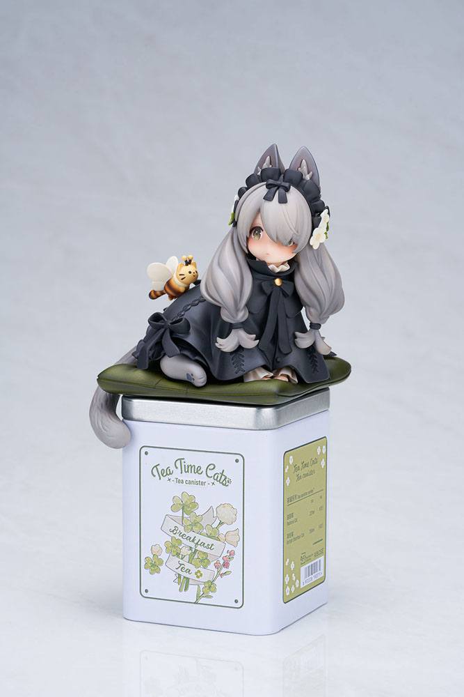 Decorated Life Collection PVC Statue Tea Time Cats British Shorthair 18cm - Scale Statue - Ribose - Hobby Figures UK