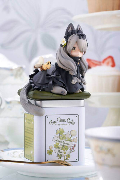 Decorated Life Collection PVC Statue Tea Time Cats British Shorthair 18cm - Scale Statue - Ribose - Hobby Figures UK