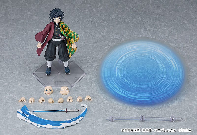 Demon Slayer: Kimetsu no Yaiba Figma Action Figure Giyu Tomioka 15cm - Action Figures - Max Factory - Hobby Figures UK