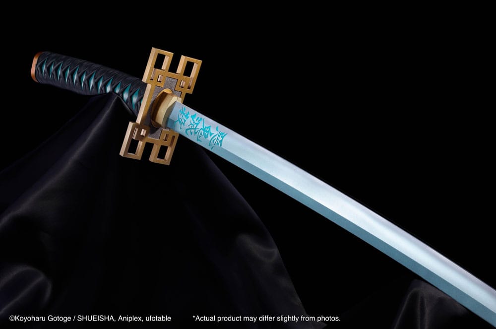 Demon Slayer: Kimetsu no Yaiba Proplica Replica 1/1 Nichirin Sword (Muichiro Tokito) 91cm - Scale Statue - Bandai Tamashii Nations - Hobby Figures UK