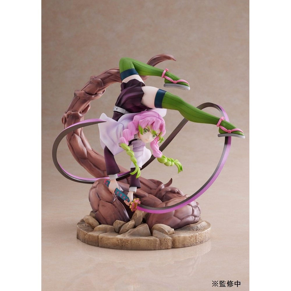 Demon Slayer: Kimetsu no Yaiba Statue 1/8 Mitsuri Kanroji 19cm - Scale Statue - Aniplex - Hobby Figures UK