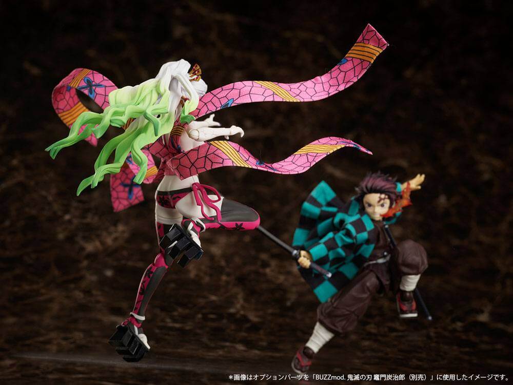 Demon Slayer: Kimetsu no Yaiba BUZZmod Action Figure 1/12 Daki 15cm ...
