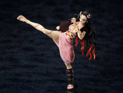 Demon Slayer: Kimetsu no Yaiba BUZZmod Action Figure 1/12 Nezuko Kamado Demon Advancing Ver. 15cm - Action Figures - Aniplex - Hobby Figures UK