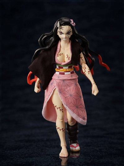 Demon Slayer: Kimetsu no Yaiba BUZZmod Action Figure 1/12 Nezuko Kamado Demon Advancing Ver. 15cm - Action Figures - Aniplex - Hobby Figures UK