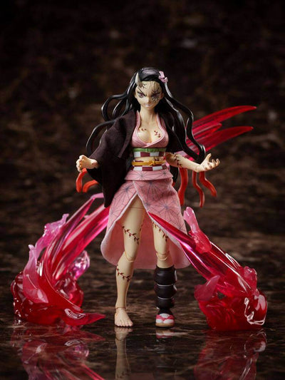 Demon Slayer: Kimetsu no Yaiba BUZZmod Action Figure 1/12 Nezuko Kamado Demon Advancing Ver. 15cm - Action Figures - Aniplex - Hobby Figures UK