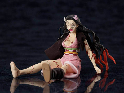 Demon Slayer: Kimetsu no Yaiba BUZZmod Action Figure 1/12 Nezuko Kamado Demon Advancing Ver. 15cm - Action Figures - Aniplex - Hobby Figures UK