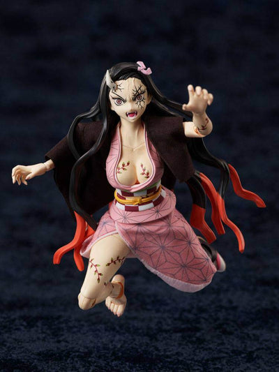 Demon Slayer: Kimetsu no Yaiba BUZZmod Action Figure 1/12 Nezuko Kamado Demon Advancing Ver. 15cm - Action Figures - Aniplex - Hobby Figures UK