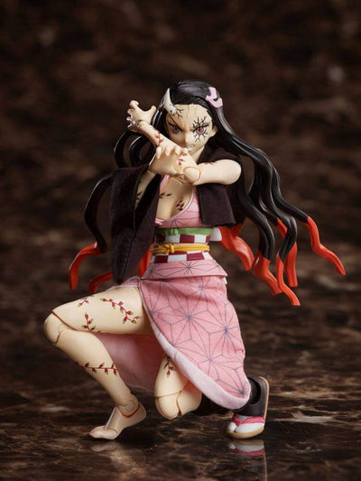 Demon Slayer: Kimetsu no Yaiba BUZZmod Action Figure 1/12 Nezuko Kamado Demon Advancing Ver. 15cm - Action Figures - Aniplex - Hobby Figures UK